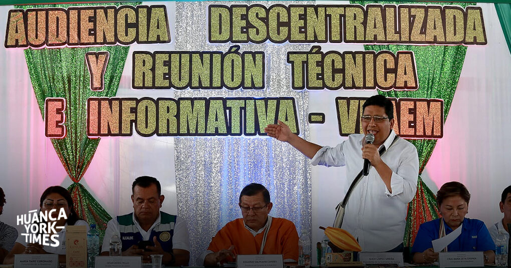 Satipo Congresista Ilich López presenta nueva Ley Agraria en