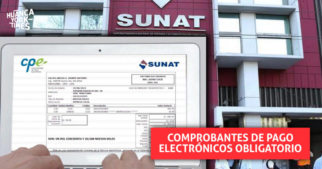 Sunat Desde Junio Solo Se Podrán Usar Comprobantes De Pago