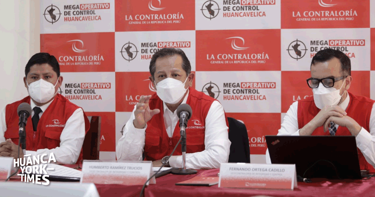Huancavelica: Contraloría supervisará obras por más de S/ 1 191 millones