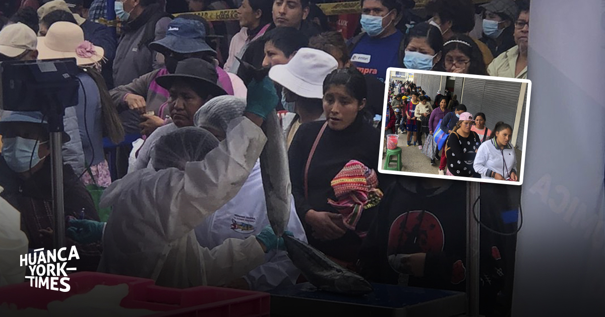 Más de 10 compradores se beneficiaron con feria 'Mi pescadería'.