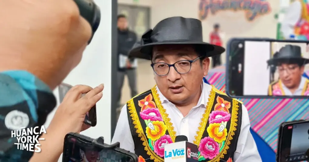 Gerente de Desarrollo Económico de la Municipalidad Provincial de Huancayo, Joshelim Meza León.