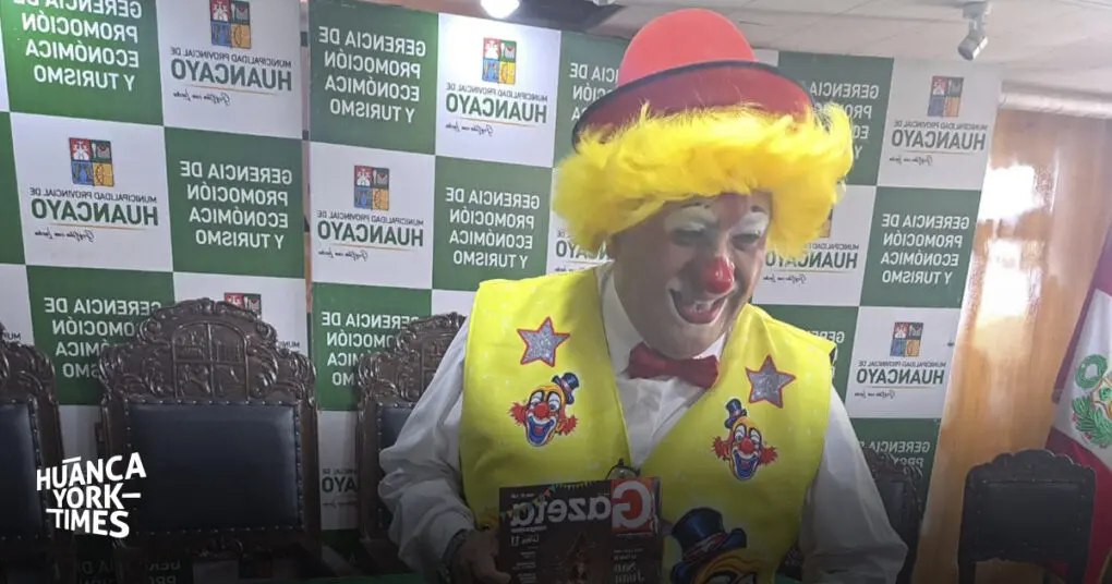 Payasito Rocotin invita a su circo Soy Huancaino por algo