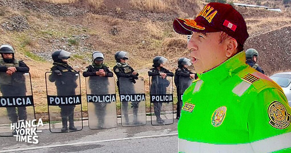 Según detallo el jefe de la región policial Junín