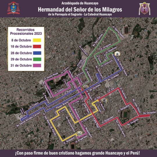 Mapa General de Recorridos