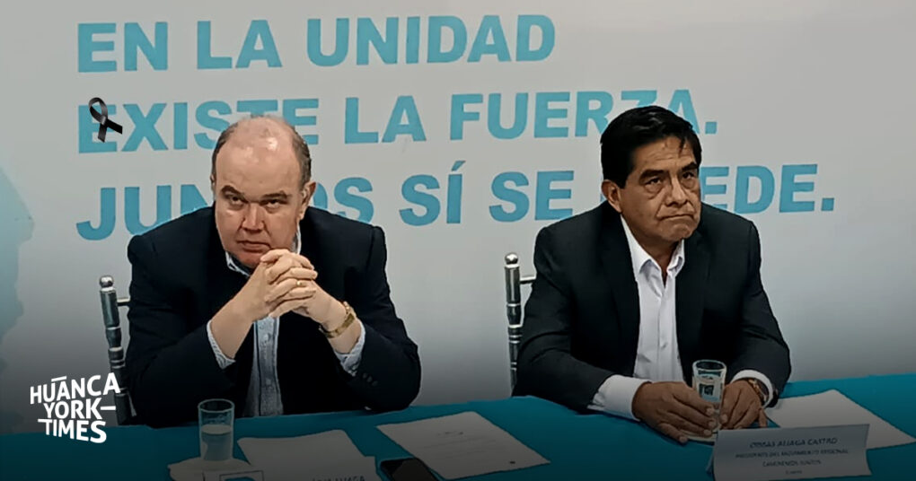 Dimas Aliaga firma alianza con Rafael López de Renovación Popular