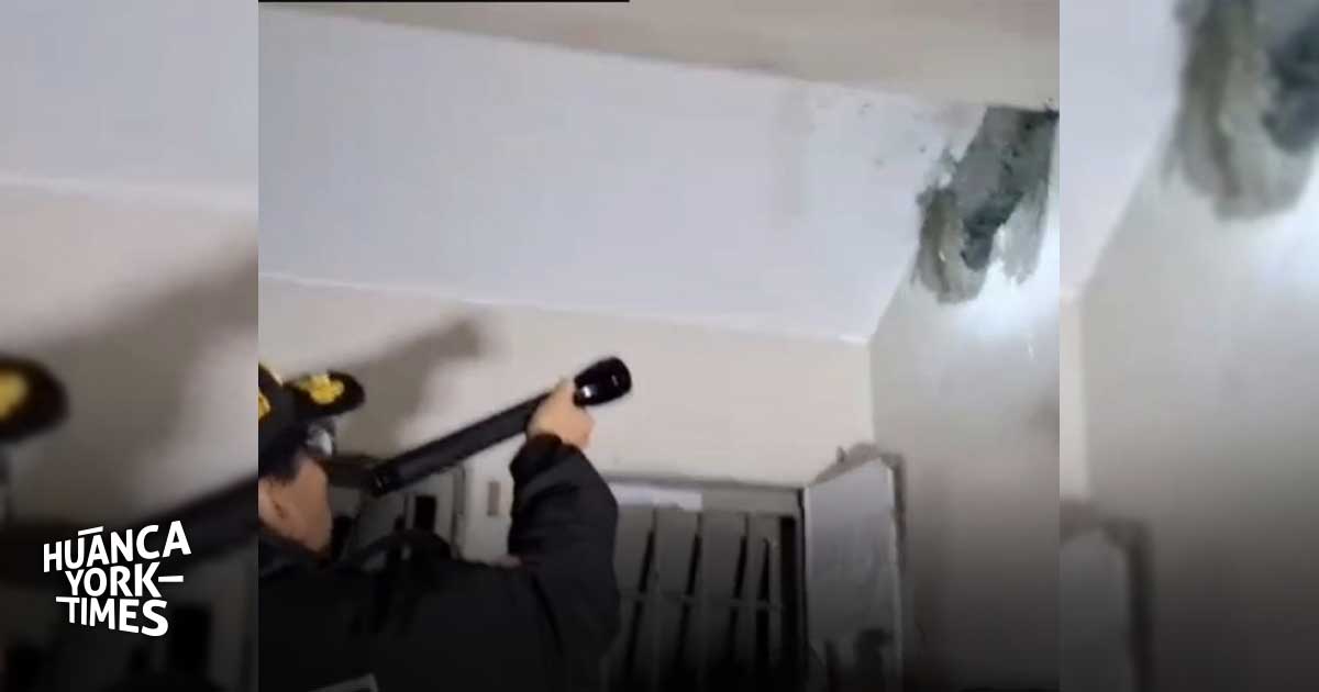 Personal del INPE detectó forado en vigilancia de rutina