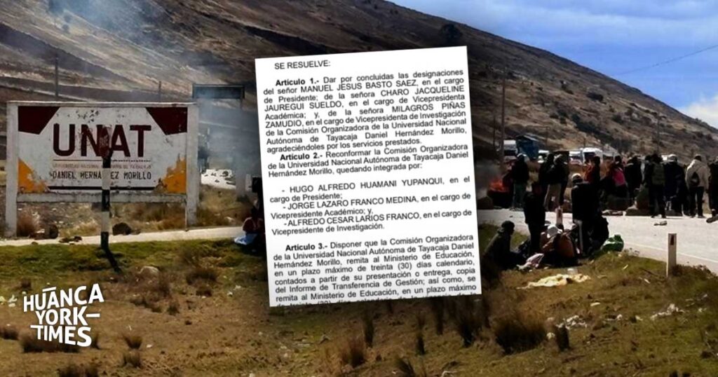 Pese a nueva Comisión Organizadora, estudiantes de la UNAT se mentienen en paro
