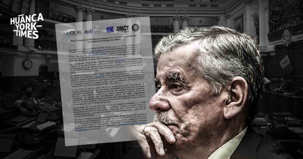 El fujimorista Fernando Rospigliosi es el autor de la denuncia y el principal impulsor del proceso de inhabilitación de Delia Espinoza.