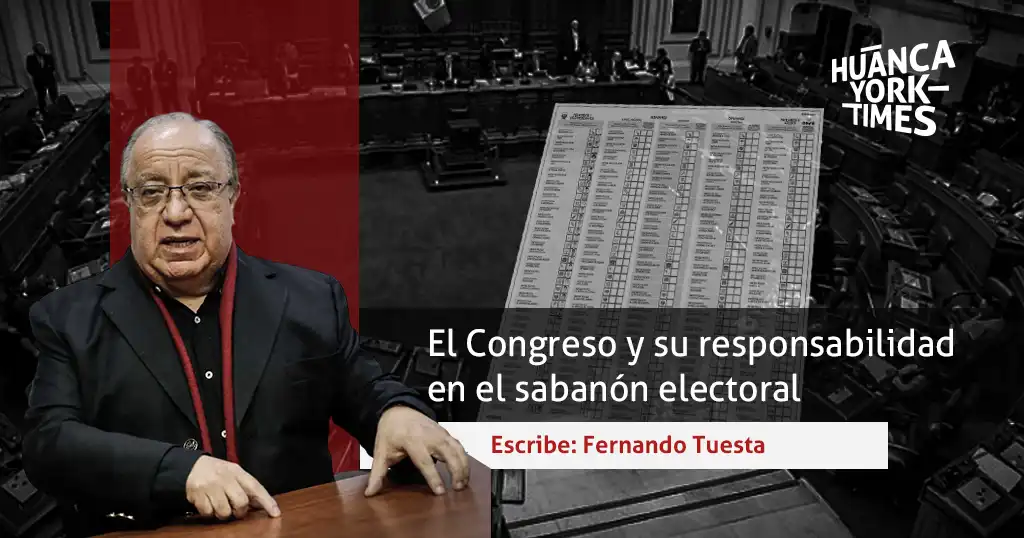 El Congreso y su responsabilidad en el sabanón electoral
