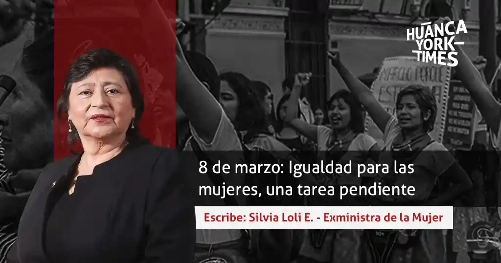 8 de marzo dia de la mujer - silvia loli - exministra