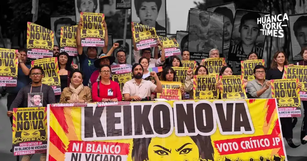 keiko no va convocatoria marcha nacional
