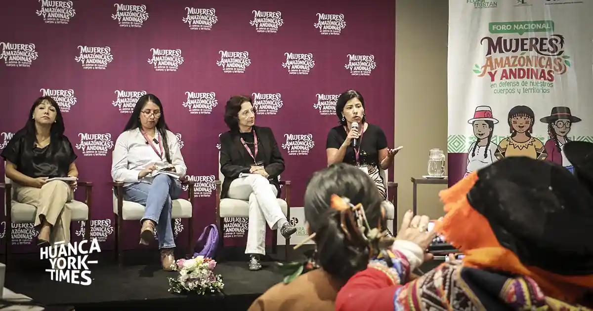 Lideresas amazónicas y andinas presentan sus propuestas ambientales y de género ante parlamentarias electas