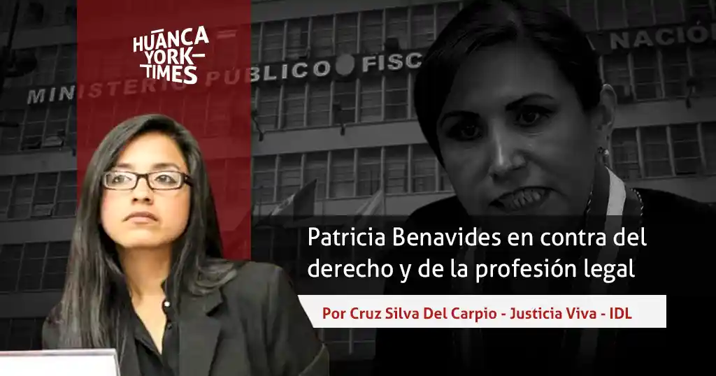 patricia benavides en contra del derecho y la profesion legal