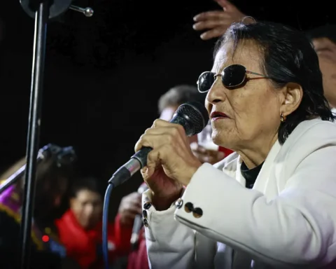 Noemí Huarcaya en concierto en Huancayo, 29 de agosto de 2026. Foto: Jesús Meza