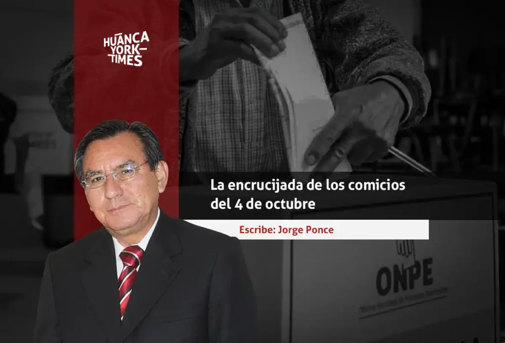 encrucijada elecciones 2026 - junin - jorge ponce