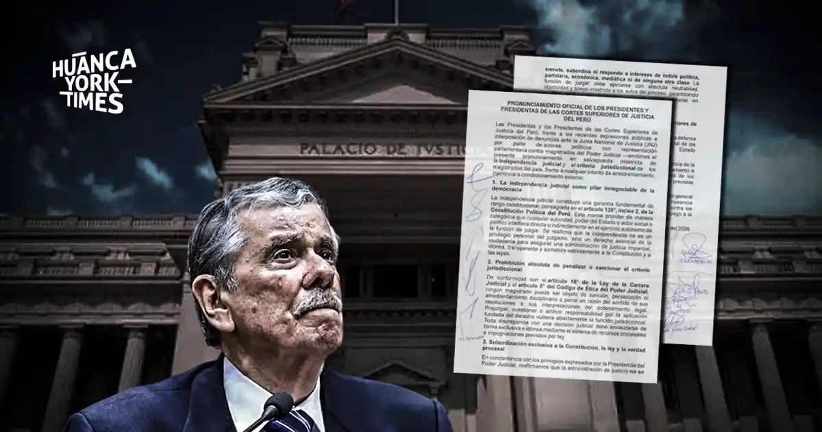 jueces rechazo amedrentamiento fujimorismo
