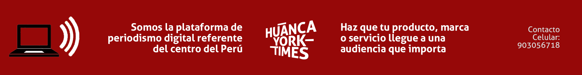 huanca york times - publicidad - huancayo